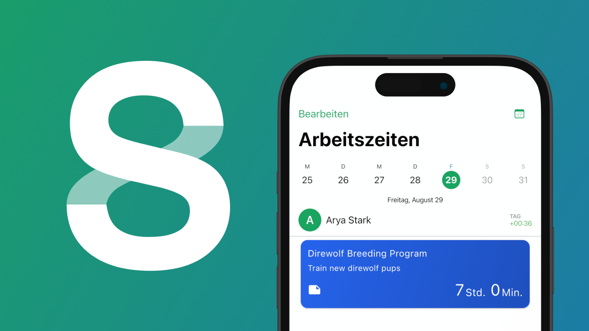Zeiterfassung App für iOS, Android & Web - Samay